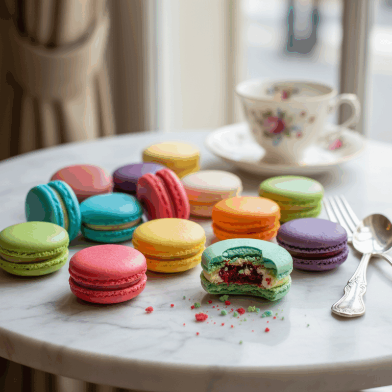 Macaron: A Amêndoa que Seduziu Paris