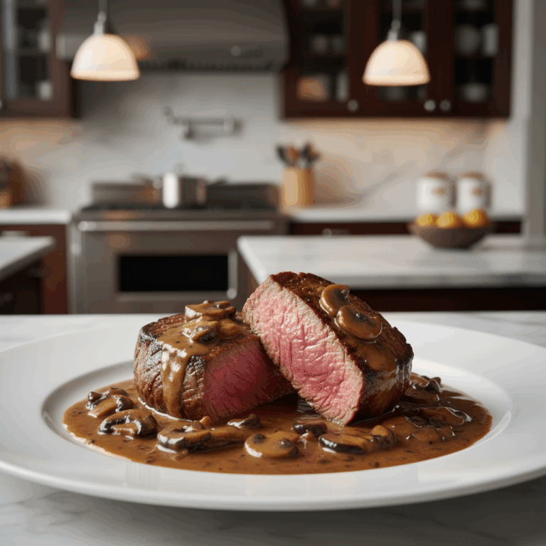 A Receita Clássica de Filé Mignon ao Molho Cremoso