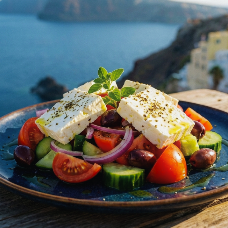 Salada Grega: O Verão de Púrpura e Ouro da História